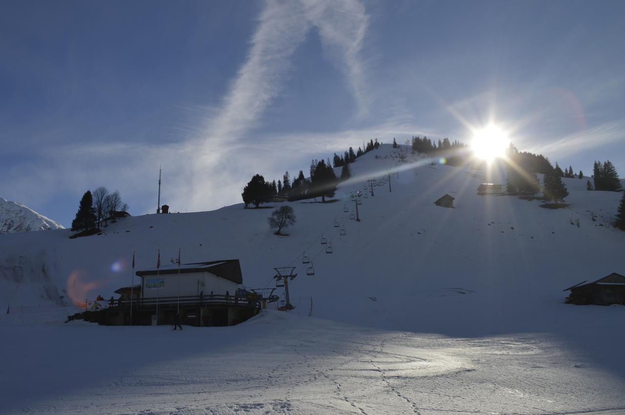 Hotel Restaurant Spillgerten Diemtigtal Schwenden Bagian luar foto
