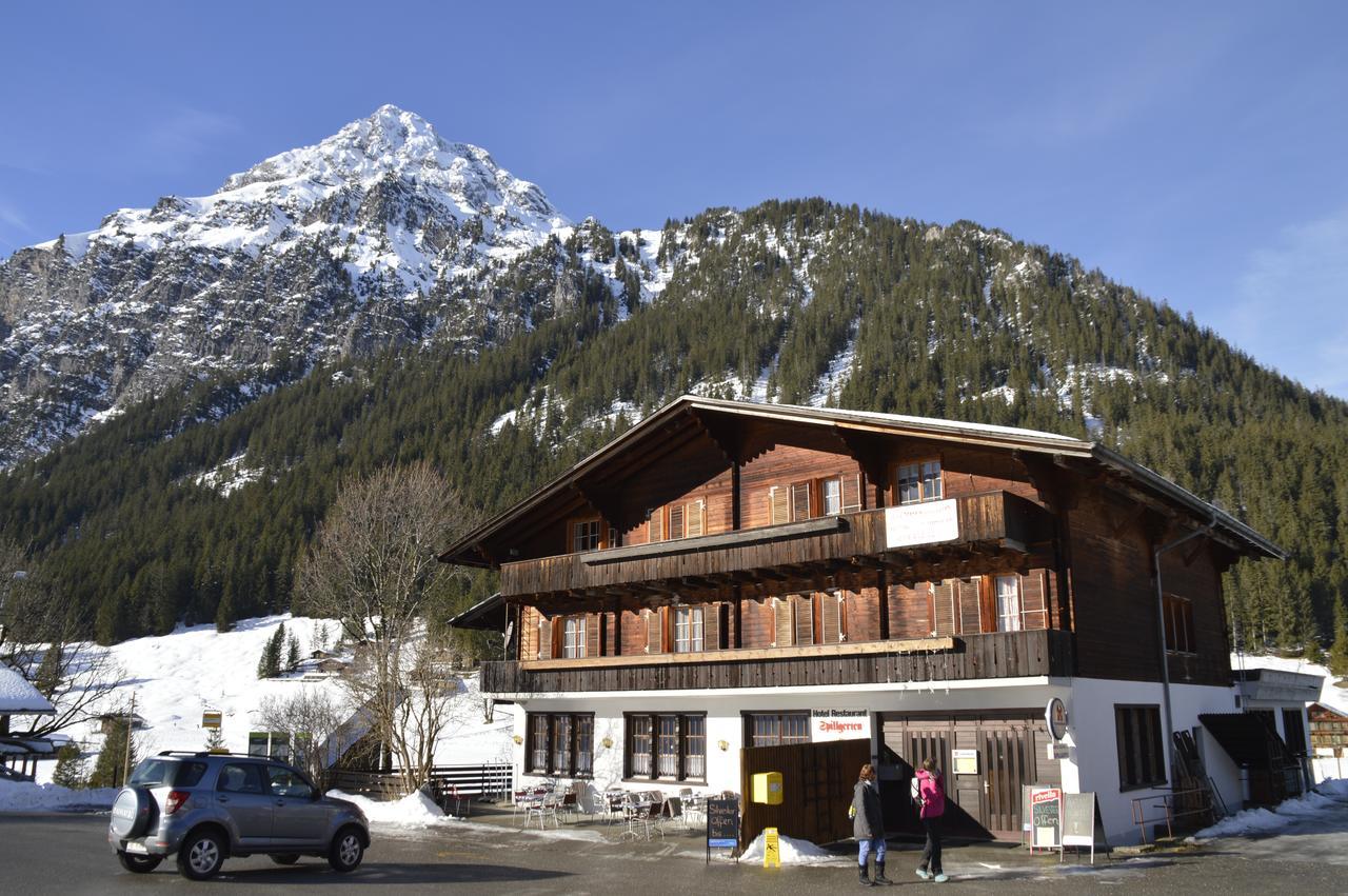 Hotel Restaurant Spillgerten Diemtigtal Schwenden Bagian luar foto